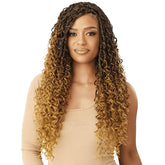 Outre X-Pression Twisted Up Crochet Loop Braid - BOHO MOISTURE DEEP BRAIDS 22" 3X